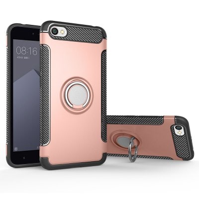 Cover Case for Redmi Note 5A / Y1 Lite Hybrid Car Magnetic Holder Shockproof