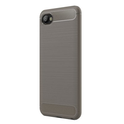 Case for HTC Desire D12 Shockproof Back Cover Soft Carbon Fiber