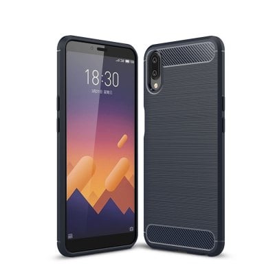 Case for Meizu Meilan E3 Luxury Carbon Fiber TPU Soft Cover