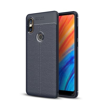 Case for Xiaomi MIX 2s Shockproof Back Cover Solid Color Soft TPU