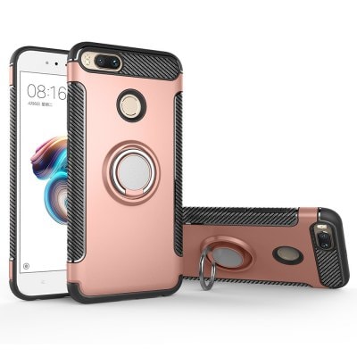 Cover Case for Xiaomi 5X / A1 Hybrid Car Magnetic Holder Shockproof TPU and PC