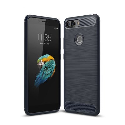 Case for Lenovo S5 Luxury Carbon Fiber TPU Soft Cover