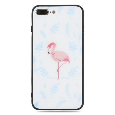 Elegant Transparent Cartoon Phone Case for iPhone 7 Plus / 8 Plus