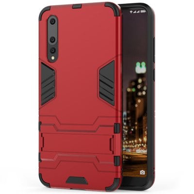 LuanKe TPU PC Protective Stand Cover for Huawei P20 Pro