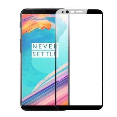 Full Coverage Curved Tempered Glass Screen Protector Film for OnePlus 5T