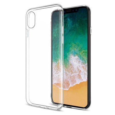 Shockproof TPU Transparent Protective Case Cover Skin for iPhone X