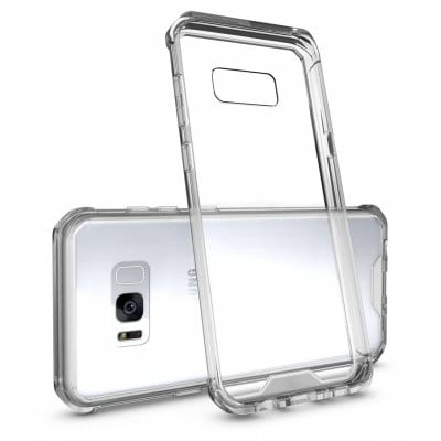 Transparent Surface Shockproof Back PC Case for Samsung Galaxy S8 Plus