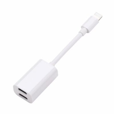 8 Pin Jack Audio Adapter Charging Cable for iPhone