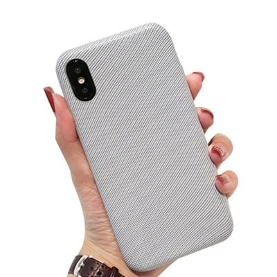 Soft Twill Phone Case Cover Soft   for iPhone X