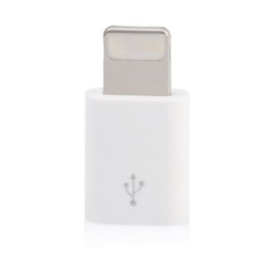 8 Pin to Micro USB Adapter Data Transmission Charge OTG Function