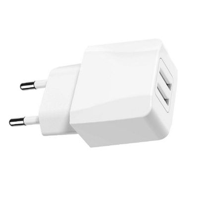 EU Plug Dual USB Smart Wall Charger