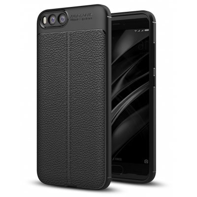 Luanke Lichee PU + TPU Mobile Case for Xiaomi Redmi Mi 6