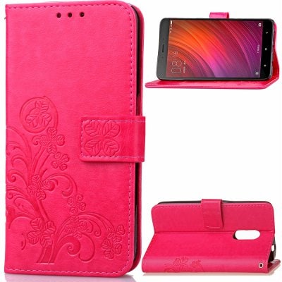 Embossing Card Slot  Wallet Cover Case for Xiaomi Redmi Note 4X / Note 4