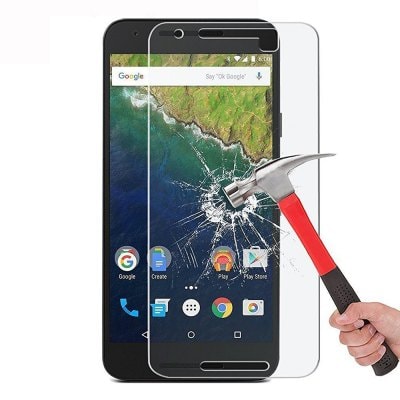 2 Pack 9H Hardnes Screen Protector HD Tempered Glass for LG Nexus 5X