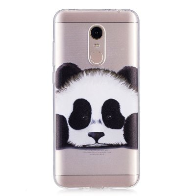 Soft TPU Case for Xiaomi Redmi 5 Plus Panda Pattern