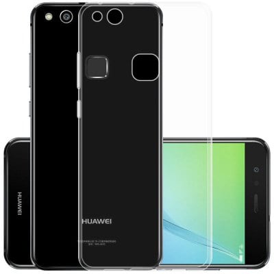 Transparent Soft TPU Clear Phone Case Cover for HUAWEI P10 Lite