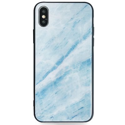 Phone Cover with Marble Pattern for iPhone X