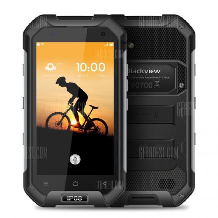 Blackview BV6000 4G Smartphone -  Black