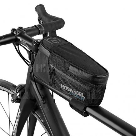 ROSWHEEL 121370 Water-resistant 1.5L Bike Front Tube Bag