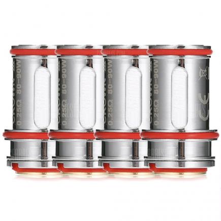 4pcs UWELL Crown 3 0.25 ohm Coils