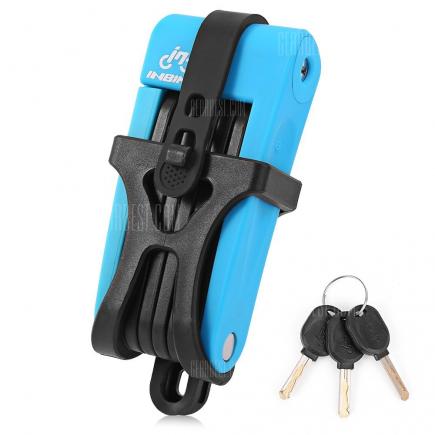 INBIKE Bike Folding Lock -  Blue