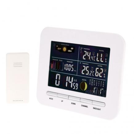 TS - 76 Wireless Weather Station Digital Alarm Clock