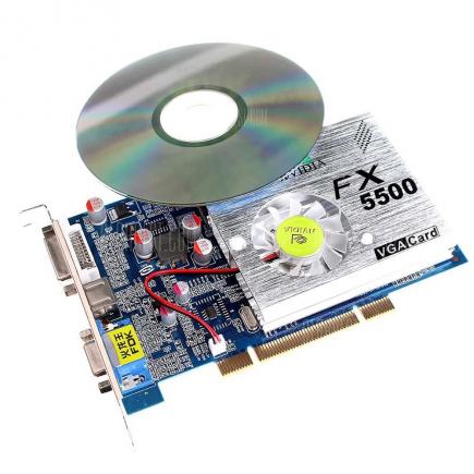 DN160207 3D Video Card Computer Hardware with Cooler Fan