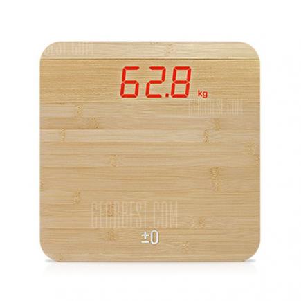 YESHM YHB1321 Bamboo Wooden Body Fat Scales