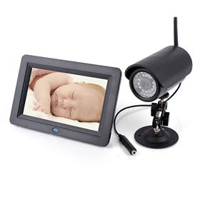 7 Inch Wireless Camera Monitor System for Office/Baby DVR Monitoring