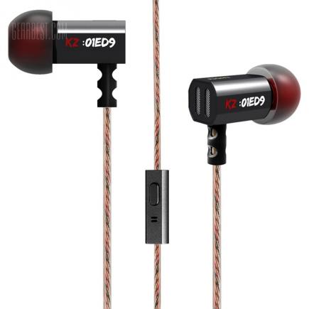 KZ-ED9 In-ear Super Bass HiFi Earphones with Microphone