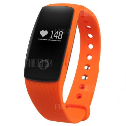 ID107 Bluetooth Smart Watch Heart Rate Monitor Wristband