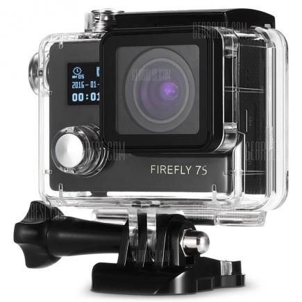 Hawkeye Firefly 7S WiFi Action Camera 90 Degree No Distortion Version