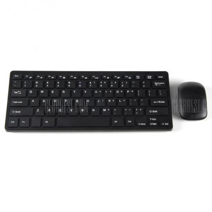 HK3800 2.4G Wireless Keyboard / Mouse Combo ABS Computer Peripheral