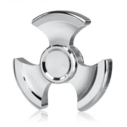 Stainless Steel Tri-blade Fidget Spinner Stress Relief Toy