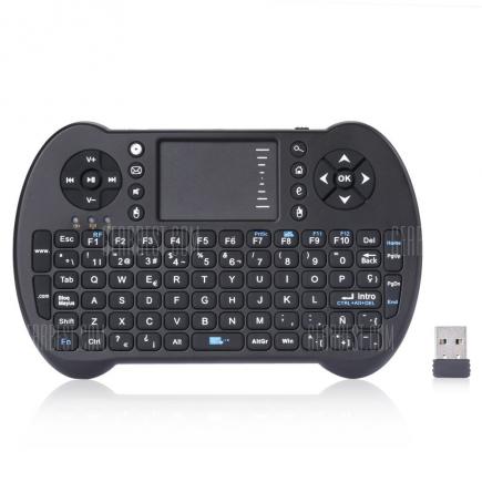 VIBOTON S501 Mini 2.4GHz Wireless QWERTY Keyboard