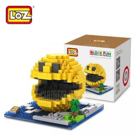 LOZ 380Pcs XL - 9617 Pixel Wars Pac Man Building Block Toy for Enhancing Social Cooperation Ability