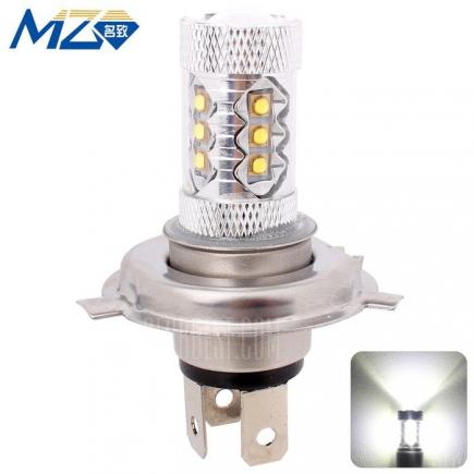 MZ H4 80W 4000Lm 6500K 6 x XT - E LED Cool White LED Car High / Low Beam Lamp ( Constant Current )