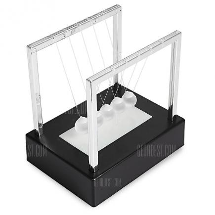 2cm Luminous Ground Glass Pendulum Newton Cradle Balance Ball
