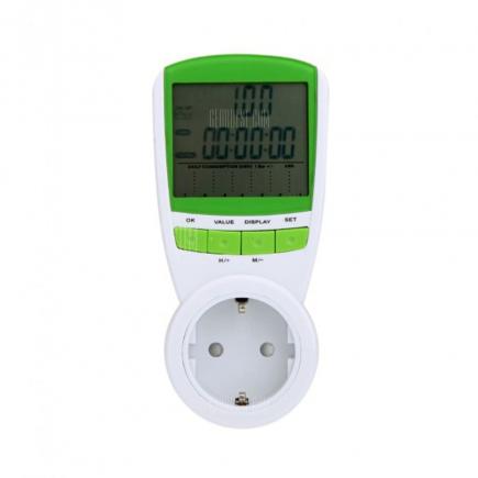Power Energy Meter Watt Voltage Current Frequency Monitor Analyzer for Home Use  -  230V
