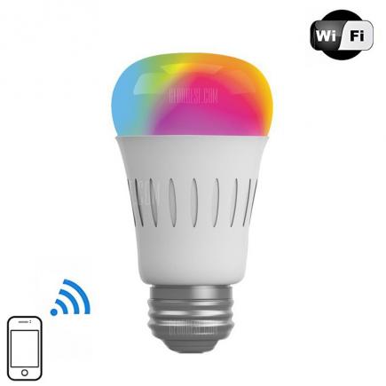 AF820 E27 6W Smart WiFi RGBW LED Bulb with Changing Color for Android iOS System - 100 - 240V
