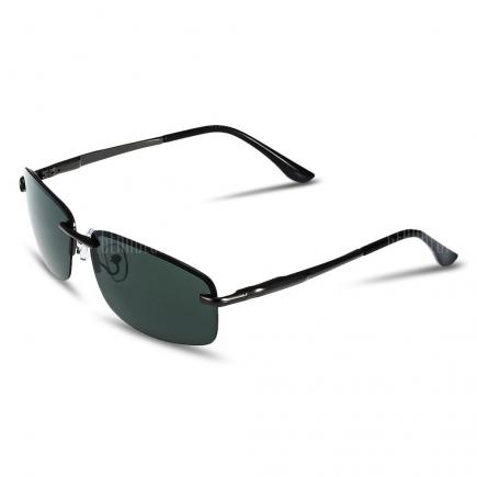 NANKA Rectangular Sunglasses with Colored Polarized Lens