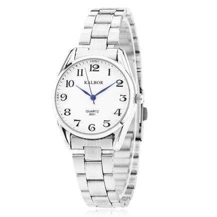 KALBOR 8021 Business Lady Numeral Scale Quartz Watch