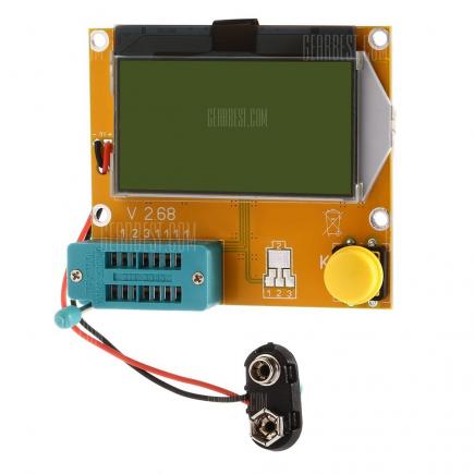 LCR - T4 - H Transistor Tester ESR SCR Meter for DIY Project