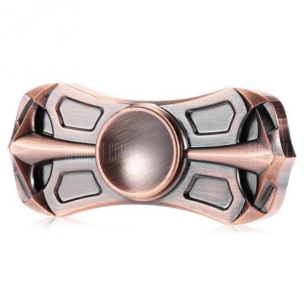 Retro Dual Bar Copper Hand Spinner Stress ADHD Relief Toy