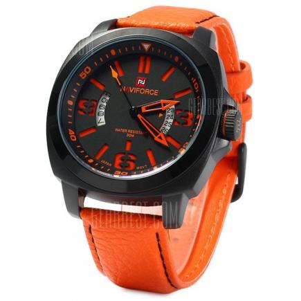 Naviforce NF9062M Men Japan Quartz Watch