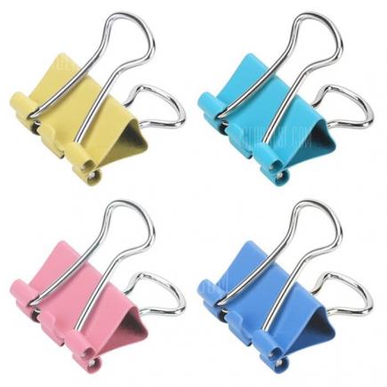 Deli 8555ES 19mm Metal Binder Clips 40PCS