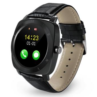 Smart Watch X3 Smartwatch Pedometer Kebugaran Clock Kamera SIM TF Kartu Mp3 Player Relogio Masculino untuk Android Smart Electronics- INTL