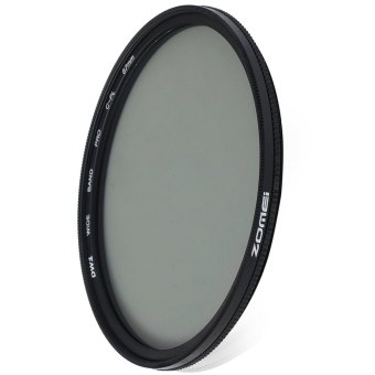 Zomei 67mm Ultra Tipis CPL Circular Polarizer Glass Filter Lens (Hitam)