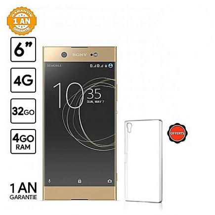 Xperia XA1 Ultra - 6" - 32 Go - Android - Dual Sim - Gold + Accessoires Offerts