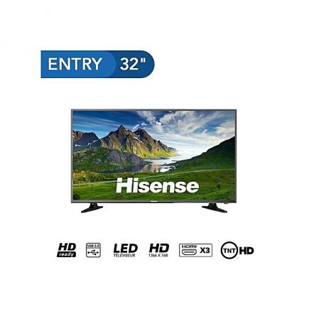 32" - Full HD Smart TV - 32N2170 - Gris + 1 an abonnement IPTV + support mural Gratuits